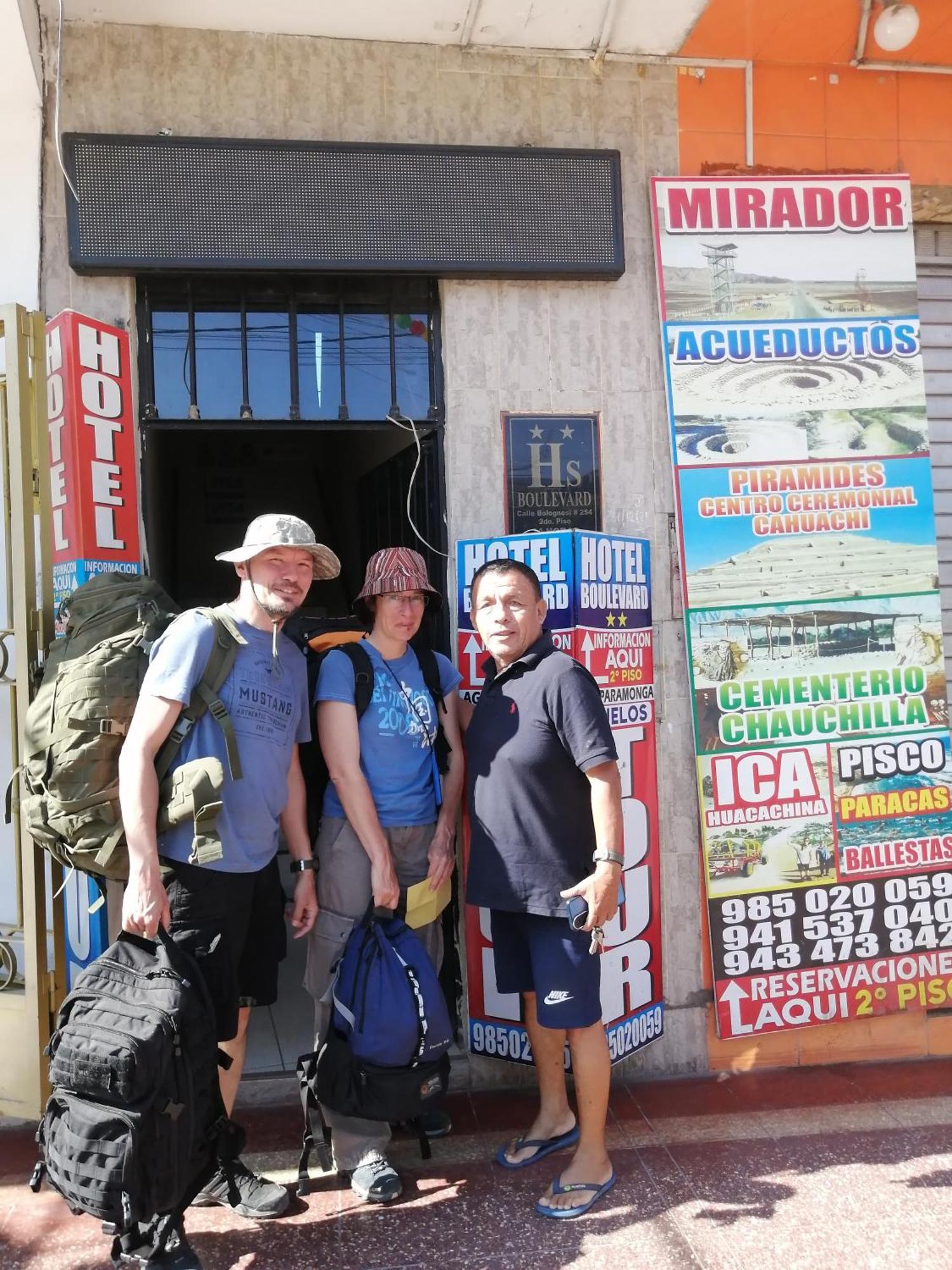 Hostal Boulevard Nazca Exterior photo